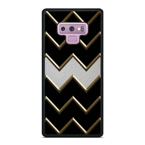 Golden Concrete Pattern Graphic Samsung Galaxy Note 9 Case Cover