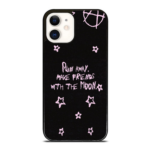 Run Away Make Friends With The Moon iPhone 12 Mini / 12 / 12 Pro / 12 Pro Max Case Cover Run Away Make Friends With The Moon iPhone 12 Mini / 12 / 12 Pro / 12 Pro Max Case Cover