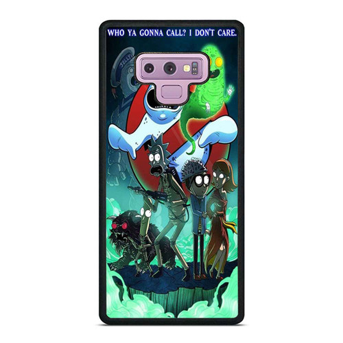Ghostbuster Rick Morty Samsung Galaxy Note 9 Case Cover