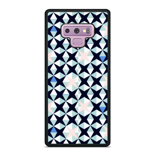 Geometric Pattern Pastel Triangle Samsung Galaxy Note 9 Case Cover