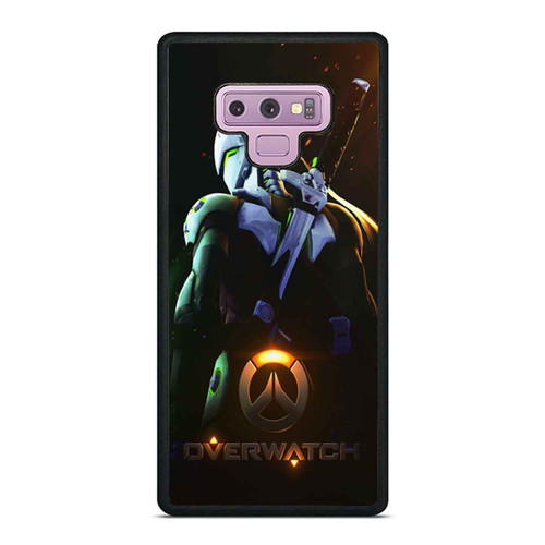 Genji Overwatch Poster Art Samsung Galaxy Note 9 Case Cover