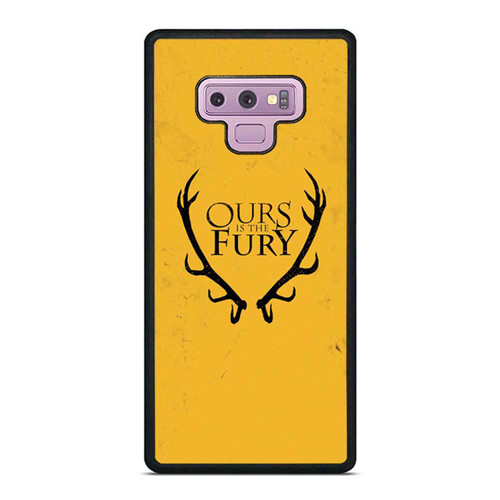 Game Of Thrones Ours Is The Fury Baratheon Durable Samsung Galaxy Note 9 Case Cover