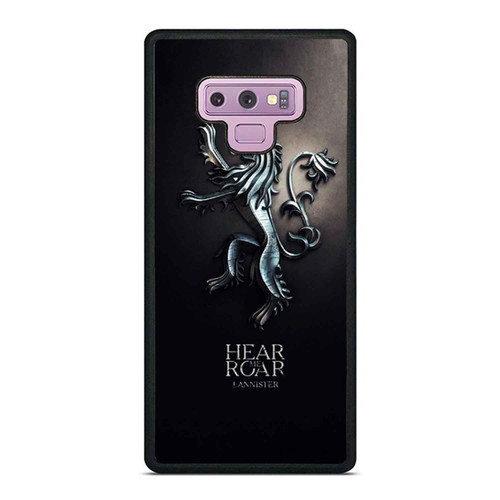 Game Of Thrones Hear Me Roar Lannister Samsung Galaxy Note 9 Case Cover