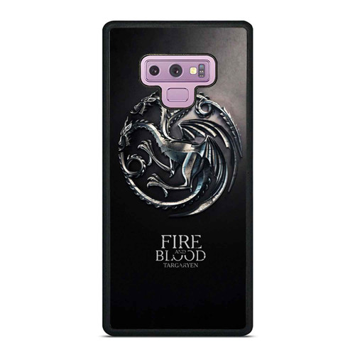 Game Of Thrones Fire And Blood Targaryen Samsung Galaxy Note 9 Case Cover