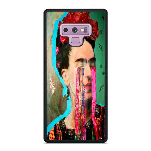 Frida Kahlo Art Collage Paint Crying Girl 1 Samsung Galaxy Note 9 Case Cover