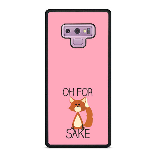 For Fox Sake 4D Samsung Galaxy Note 9 Case Cover