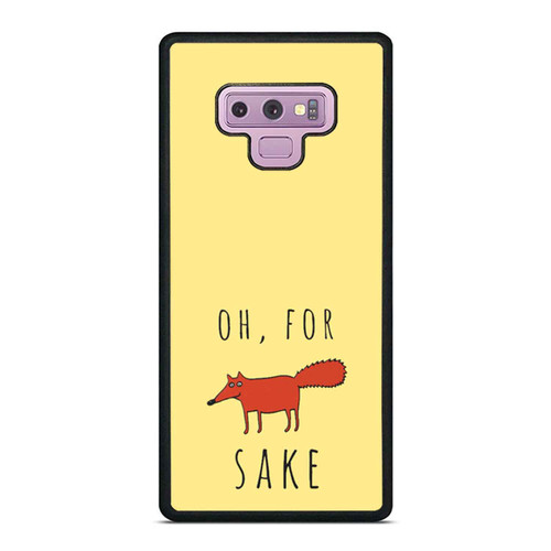 For Fox Sake 2B Samsung Galaxy Note 9 Case Cover