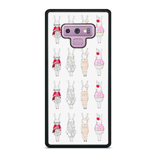 Fifi Lapin Rabbit Bunny Pattern Samsung Galaxy Note 9 Case Cover