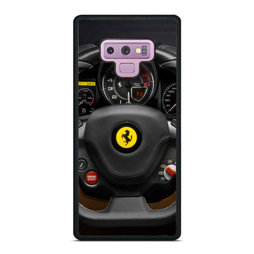 Ferrari Wheel Steering Samsung Galaxy Note 9 Case Cover
