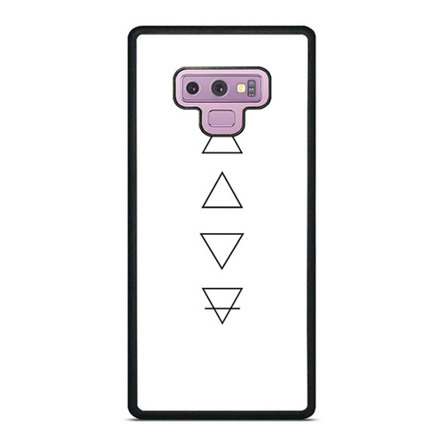 Element Simbol Earth Water Fire Air 1 Samsung Galaxy Note 9 Case Cover