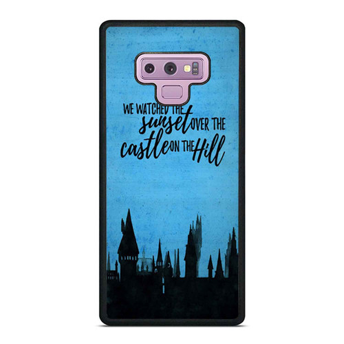 Ed Sheeran Castle On The Hill Lyrics Samsung Galaxy Note 9 Case Cover
