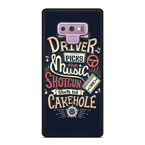 Driver Picks The Music Samsung Galaxy Note 9 Case Cover