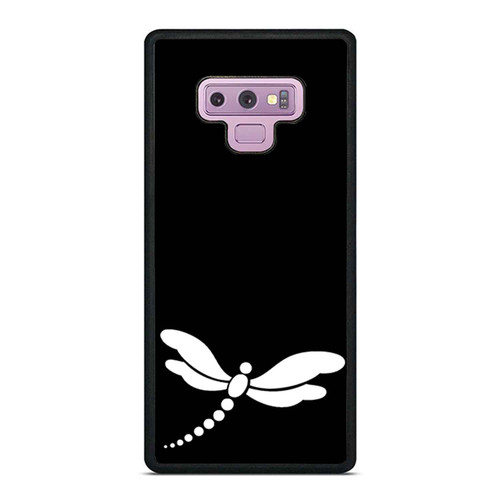 Dragonfly White Round Tail Samsung Galaxy Note 9 Case Cover