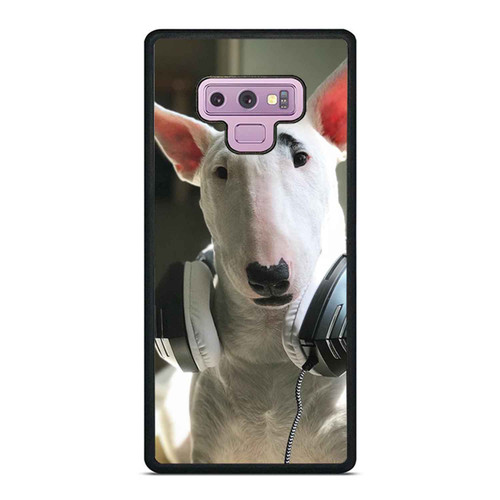 Dog With Gaming Headset Samsung Galaxy Note 9 Case Cover
