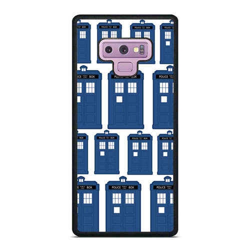 Doctor Who Tardis Pattern Samsung Galaxy Note 9 Case Cover