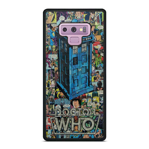 Doctor Who Retro Comic Samsung Galaxy Note 9 Case Cover