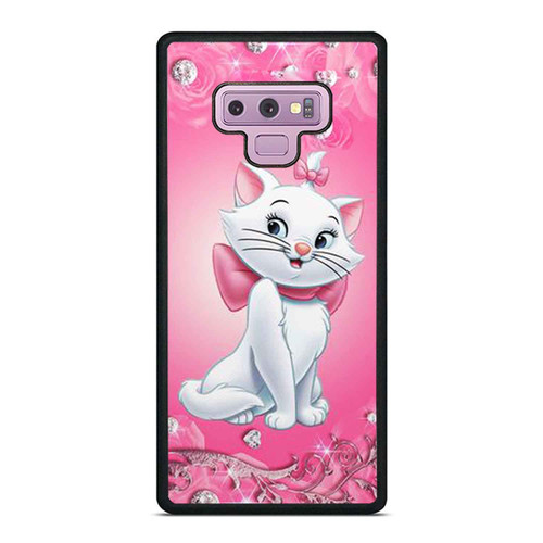 Disney The Aristocat Marie Cartoon Pink Diamonds Samsung Galaxy Note 9 Case Cover