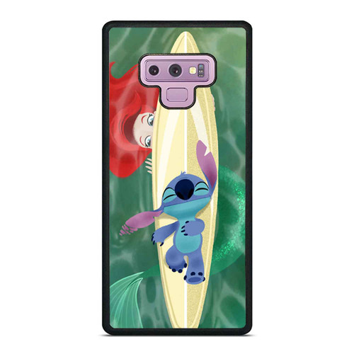 Disney Princess Ariel And Stitch Samsung Galaxy Note 9 Case Cover