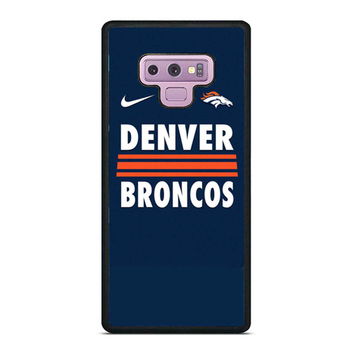 Denver Stripes Logo Samsung Galaxy Note 9 Case Cover