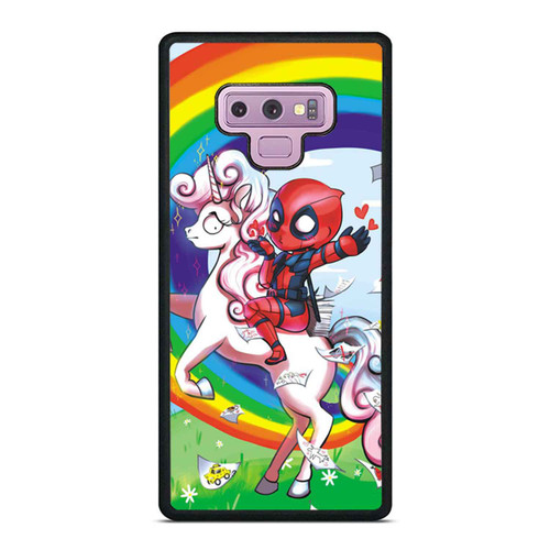 Deadpool Kawaii Unicorn Funny Parody Samsung Galaxy Note 9 Case Cover
