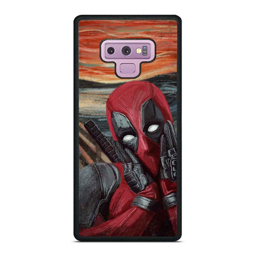 Deadpool Cool Character Funny Movie Deadpool Vincent Van Gogh Samsung Galaxy Note 9 Case Cover