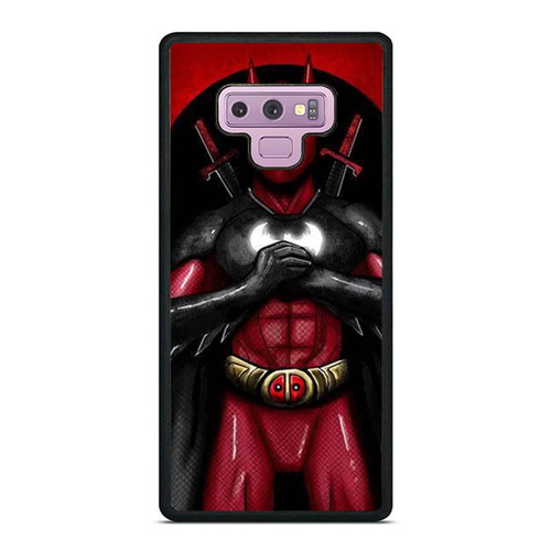 Deadpool Character Cool Wallpaper Batpool Batman Deadpool Samsung Galaxy Note 9 Case Cover