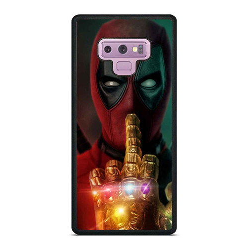Deadpool 2 Poster Infinity Gauntlet Samsung Galaxy Note 9 Case Cover