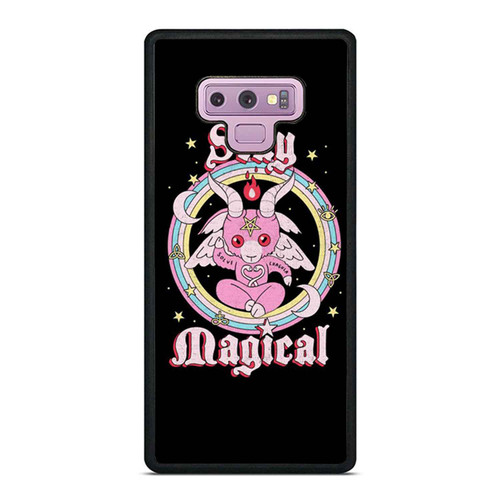 Cute Devil Stay Magical Samsung Galaxy Note 9 Case Cover