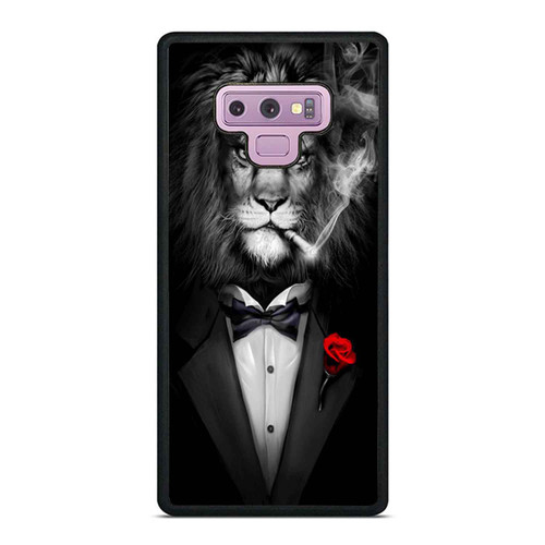 Cool Lion In Suit Samsung Galaxy Note 9 Case Cover