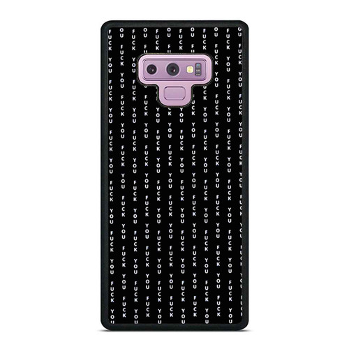 Comcgregor Fuck You Suit Mma Boxing Samsung Galaxy Note 9 Case Cover