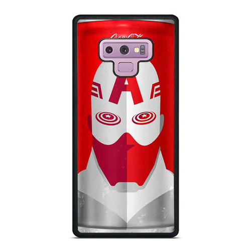 Coca-Cola Marvel Captain America Samsung Galaxy Note 9 Case Cover