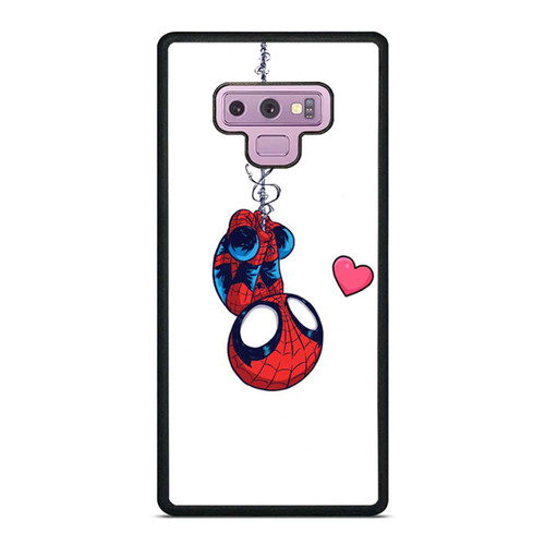 Chibi Love Spider Man Samsung Galaxy Note 9 Case Cover
