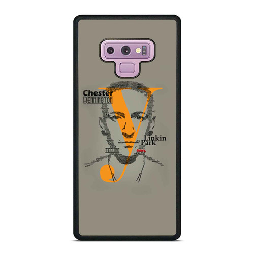 Chester Bennington Typography Samsung Galaxy Note 9 Case Cover