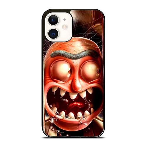 Rick And Morty Mr Rick Scarry Face Funny Parody iPhone 12 Mini / 12 / 12 Pro / 12 Pro Max Case Cover