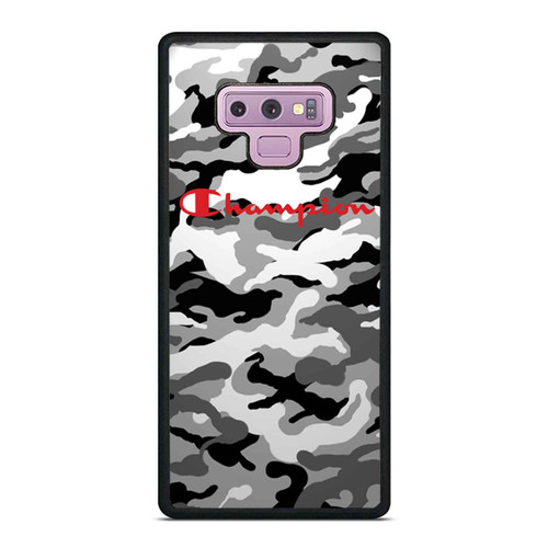 Champion Grey Camo Samsung Galaxy Note 9 Case Cover