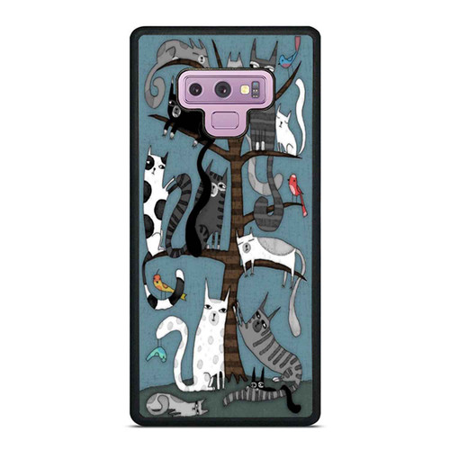 Cats In The Tree Samsung Galaxy Note 9 Case Cover