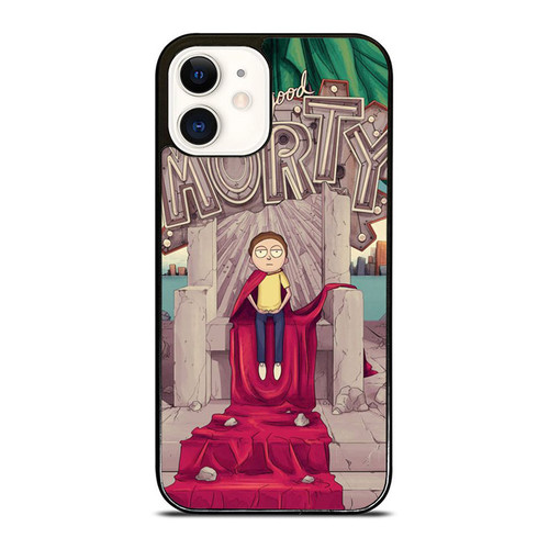Rick And Morty In The Thrones Game Of Thrones Funny Parody iPhone 12 Mini / 12 / 12 Pro / 12 Pro Max Case Cover