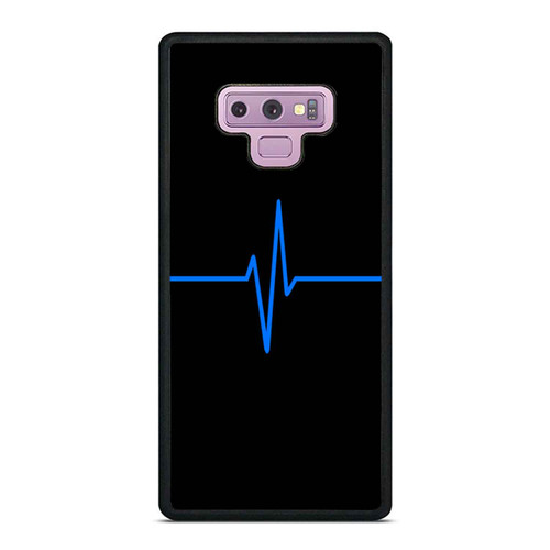 Blue Line Ecg Samsung Galaxy Note 9 Case Cover Blue Line Ecg Samsung Galaxy Note 9 Case Cover