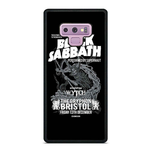 Black Sabbath Wytch At The Gryphon Bristol Samsung Galaxy Note 9 Case Cover