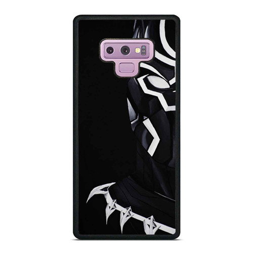 Black Panther King Half Face The Avengers Infinity War Infinity Stones Galaxy Samsung Galaxy Note 9 Case Cover
