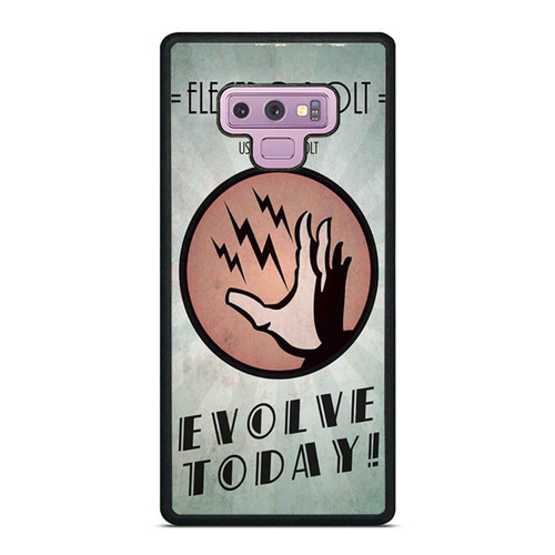 Bioshock Plasmids Electro Bolt Samsung Galaxy Note 9 Case Cover