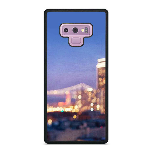 Bay Bridge Glow San Francisco Samsung Galaxy Note 9 Case Cover