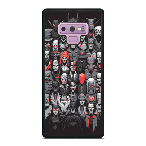 Batman Villains Art Samsung Galaxy Note 9 Case Cover
