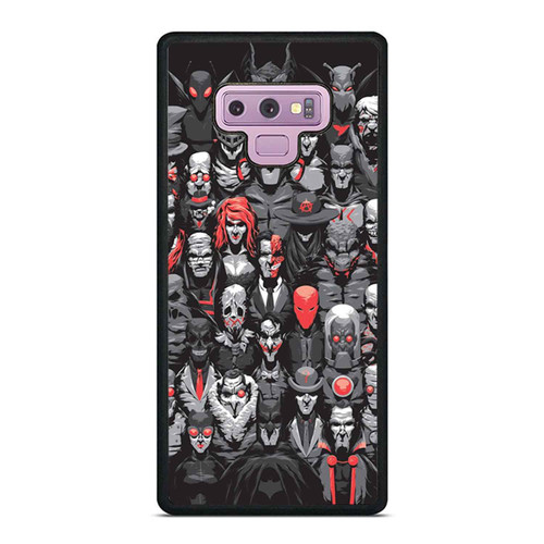 Batman Villains Samsung Galaxy Note 9 Case Cover