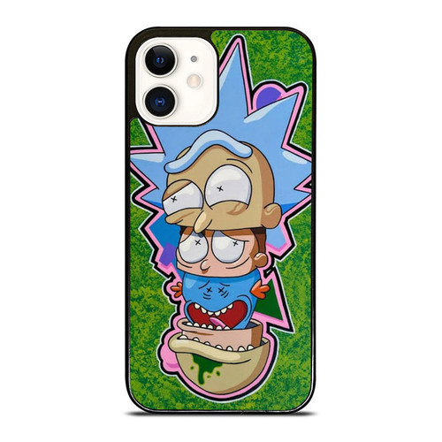 Rick And Morty All Expression Emoji Funny Parody iPhone 12 Mini / 12 / 12 Pro / 12 Pro Max Case Cover
