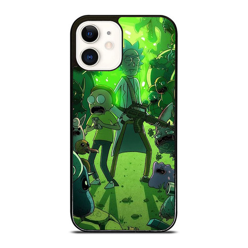 Rick And Morty All Characters Pokemon Attack Funny Parody iPhone 12 Mini / 12 / 12 Pro / 12 Pro Max Case Cover