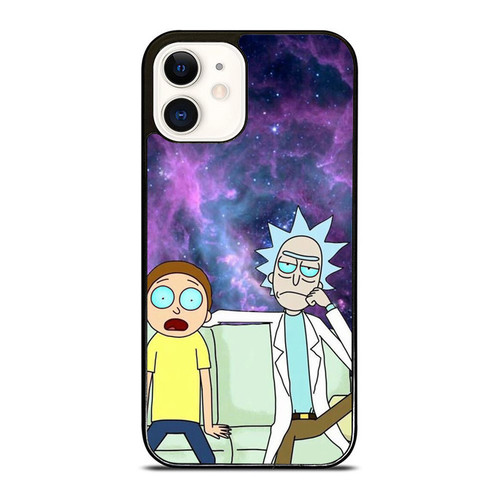 Rick And Morty All Characters Bored In The Galaxy Funny Parody iPhone 12 Mini / 12 / 12 Pro / 12 Pro Max Case Cover