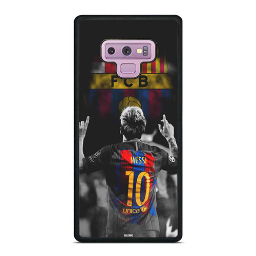 Barcelona Lionel Andres Messi Samsung Galaxy Note 9 Case Cover