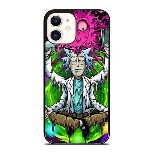 Rick And Morty Adventure Mr Rick Yoga Funny Parody iPhone 12 Mini / 12 / 12 Pro / 12 Pro Max Case Cover