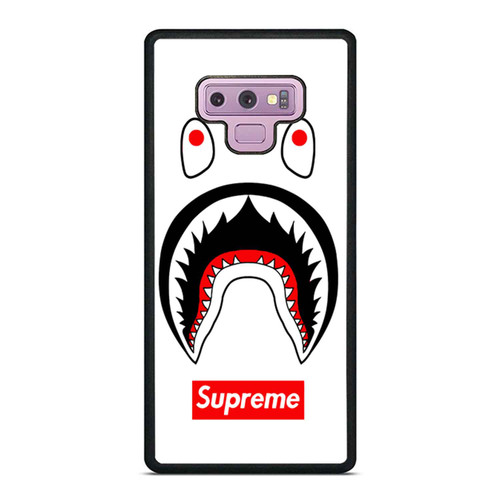 Bape Camo Shark Supreme Samsung Galaxy Note 9 Case Cover